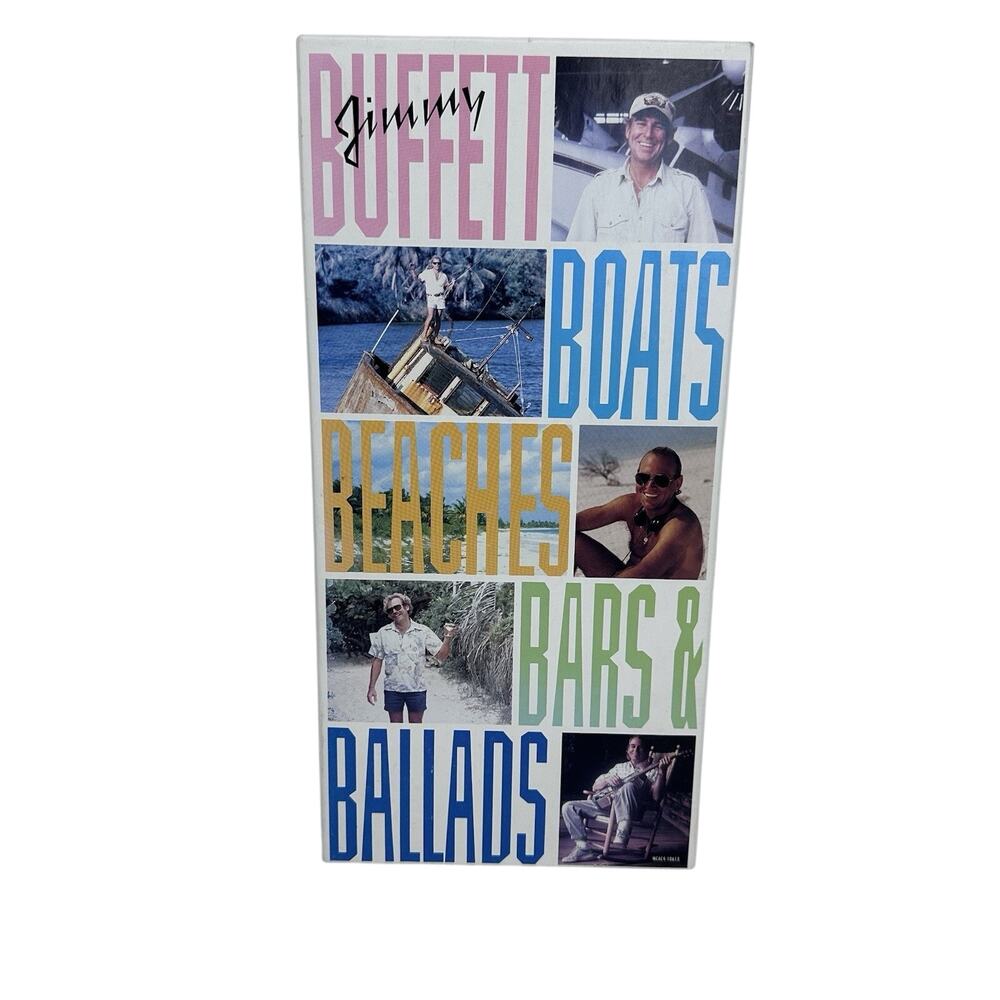 Jimmy Buffett – Boats, Beaches, Bars & Ballads - Cassettes